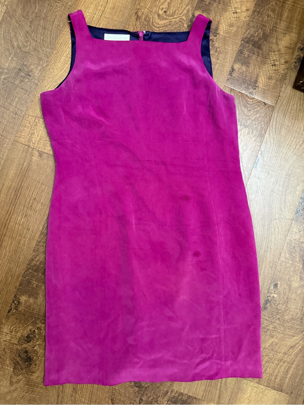 Dana Buchman Fuchsia Sleeveless Sheath Dress